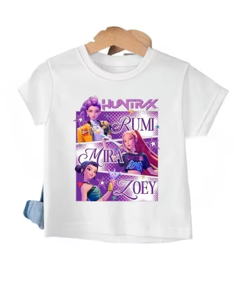 Kids KPop Demon Hunters T-Shirt - Stylish & Fun