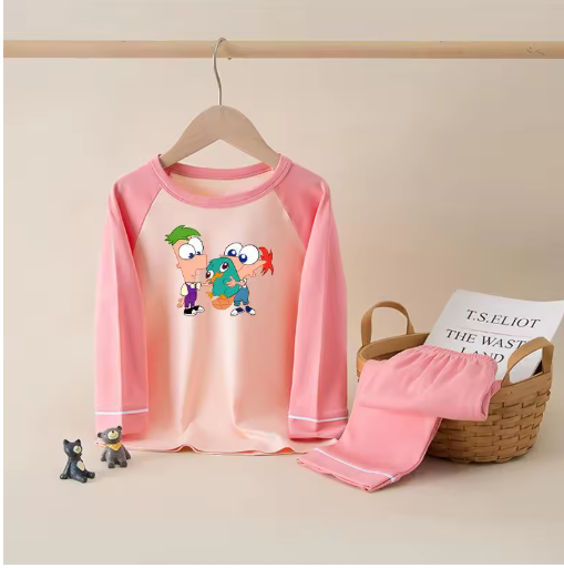 Phineas and Ferb Pajama Set for Kids