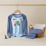 Phineas and Ferb Pajama Set for Kids