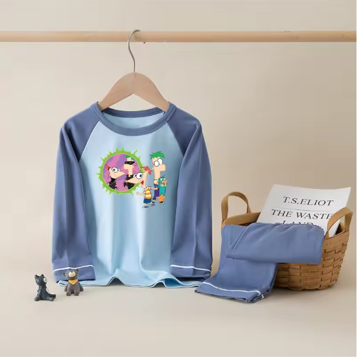 Phineas and Ferb Pajama Set for Kids