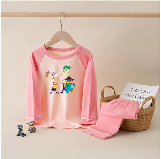 Phineas and Ferb Pajama Set for Kids
