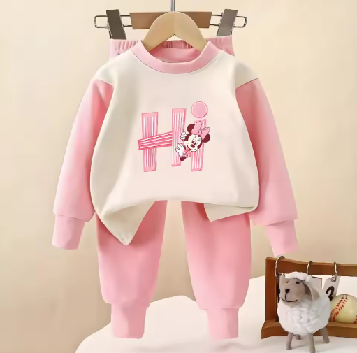 Autumn Girls Long Sleeve Pajama Set