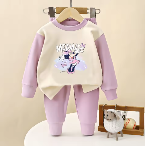 Autumn Girls Long Sleeve Pajama Set