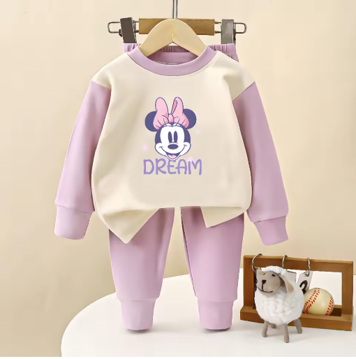 Autumn Girls Long Sleeve Pajama Set