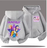 K-pop Demon Hunters Kids Hooded Coat