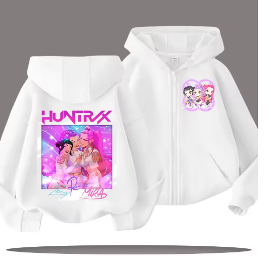 K-pop Demon Hunters Kids Hooded Coat