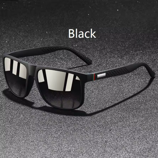 Vintage Square Check Pattern Sunglasses – Men & Women