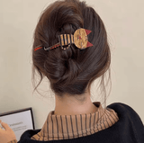 Cartoon Cat Shape Hair Barrettes – Creative Vintage Cute Gripper for Women & Girls