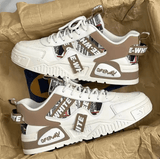 Casual Fashion Leather Sneakers for Men – Skateboard, Running & Hiking Sports Shoes