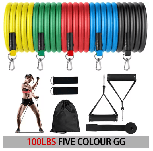 Elastic Resistance Band – Fitness & Gym Training for Strength & Flexibility