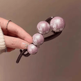 Elegant Pearls Twist Hair Clip – Fashion Barrette for Long Hair