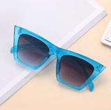 Fashion Square Sunglasses for Women & Men – Designer Luxury Cat Eye Vintage UV400 Outdoor Sunglasses