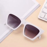 Fashion Square Sunglasses for Women & Men – Designer Luxury Cat Eye Vintage UV400 Outdoor Sunglasses