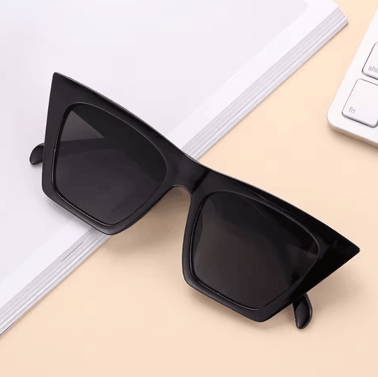 Fashion Square Sunglasses for Women & Men – Designer Luxury Cat Eye Vintage UV400 Outdoor Sunglasses