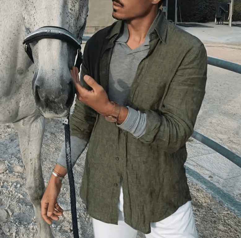🔥 Men’s Casual Long Sleeve Shirt – Regular Fit, Oversized & Stylish for Spring/Summer! 👕