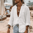 🔥 Men’s Casual Long Sleeve Shirt – Regular Fit, Oversized & Stylish for Spring/Summer! 👕