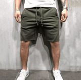 Men’s Solid Color Running Shorts – Lightweight, Casual Sports & Quarter Pants