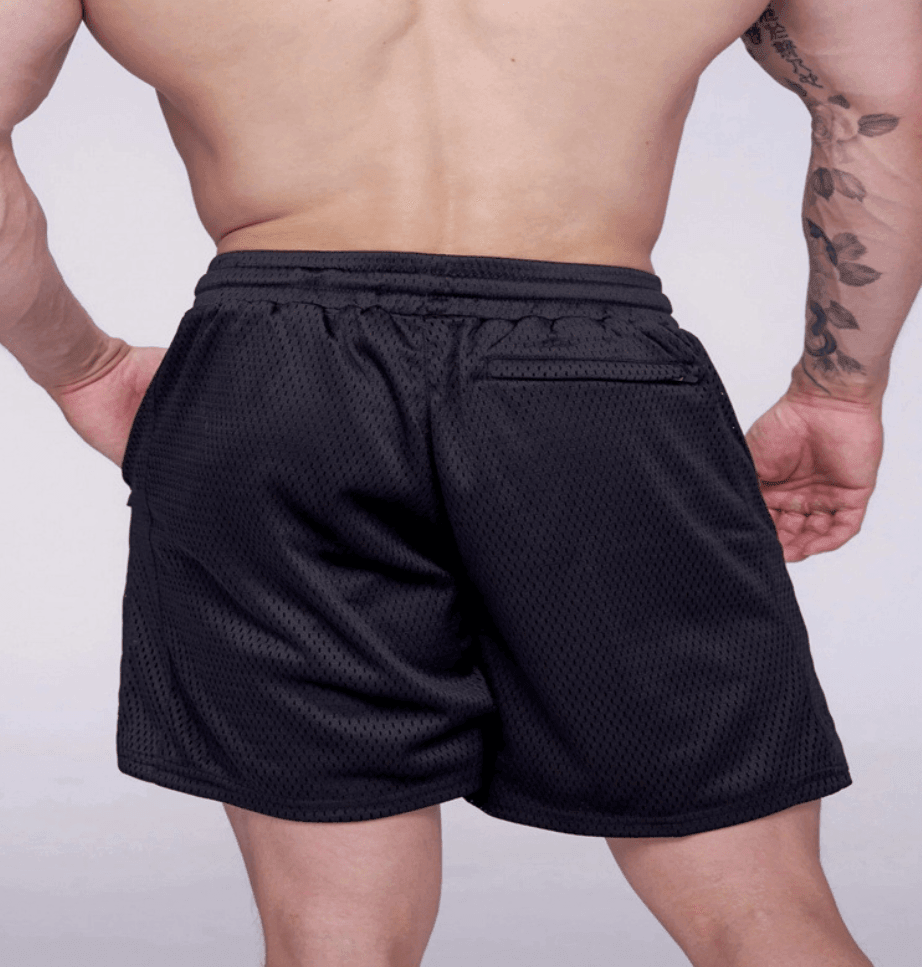 Men’s Summer Mesh Shorts – Breathable & Lightweight American Style