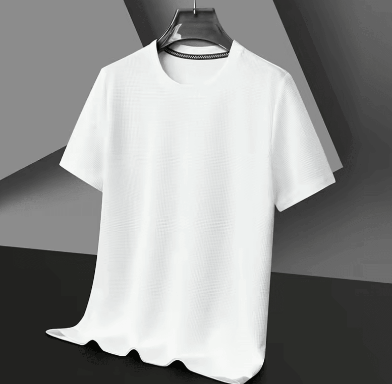 🔥 Men’s Waffle Short-Sleeve T-Shirt – Comfortable, Breathable & Stylish! 👕☀️