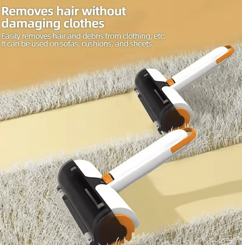 🐾 Multifunctional Pet Curler – Portable & Washable Hair Removal Brush for Dogs & Cats! 🐶🐱
