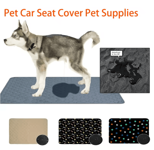 Reusable Dog Pee Pad – Absorbent & Washable Puppy Training Mat, Pet Bed & Car Seat Protector