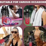 Sports Water Bottle with Time-Tracking Straw – Leak-Proof Locking Flip Cover for Outdoor Adventures