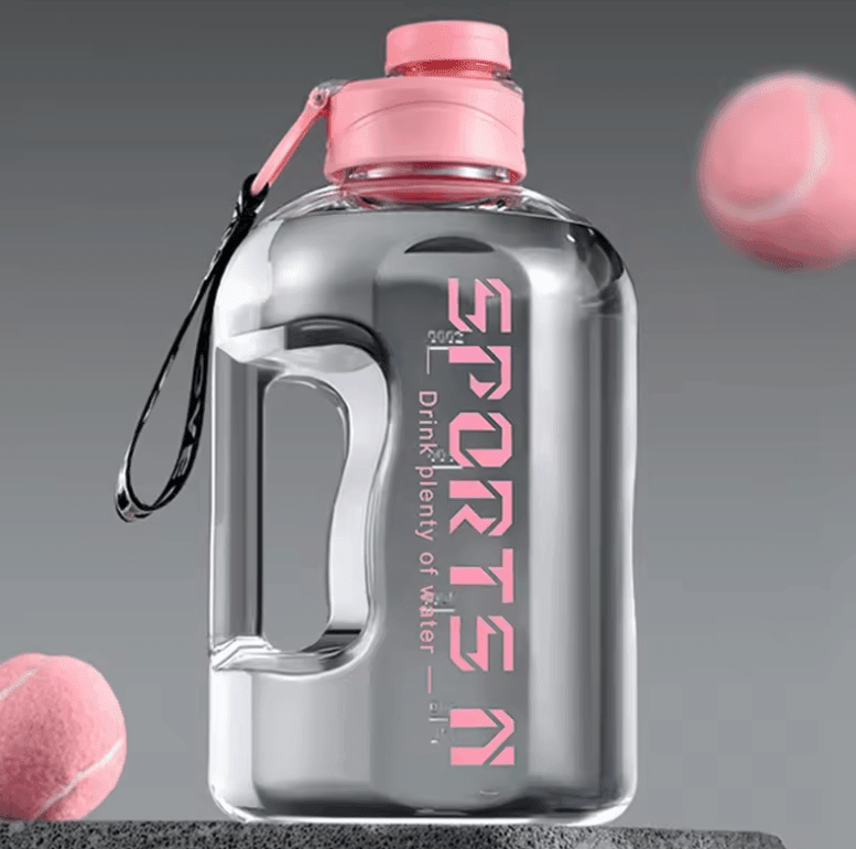 Super Large Capacity Hiking & Fitness Water Bottle – Accurate Calibration, Food-Grade Plastic
