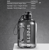 Super Large Capacity Hiking & Fitness Water Bottle – Accurate Calibration, Food-Grade Plastic