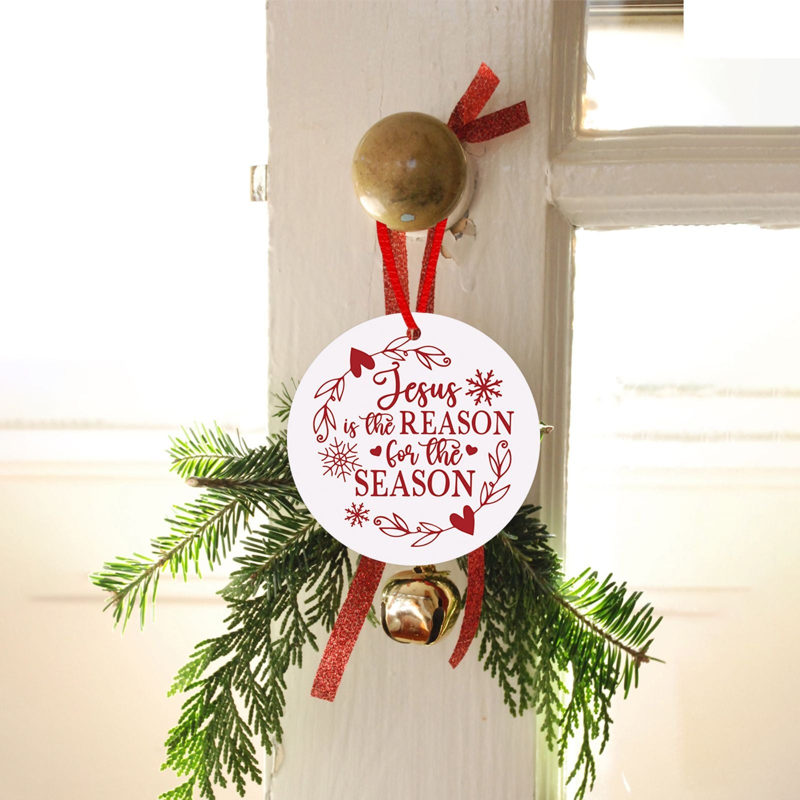 Jesus Is The Reason For The Season Christmas Ornament