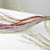 90CM Glitter Sequins and Tassels for Christmas Arrangements