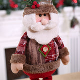 Telescopic Snowman Figure Christmas Decoration
