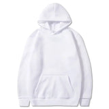 Men's and Women's Hooded Solid Color Sweatshirt