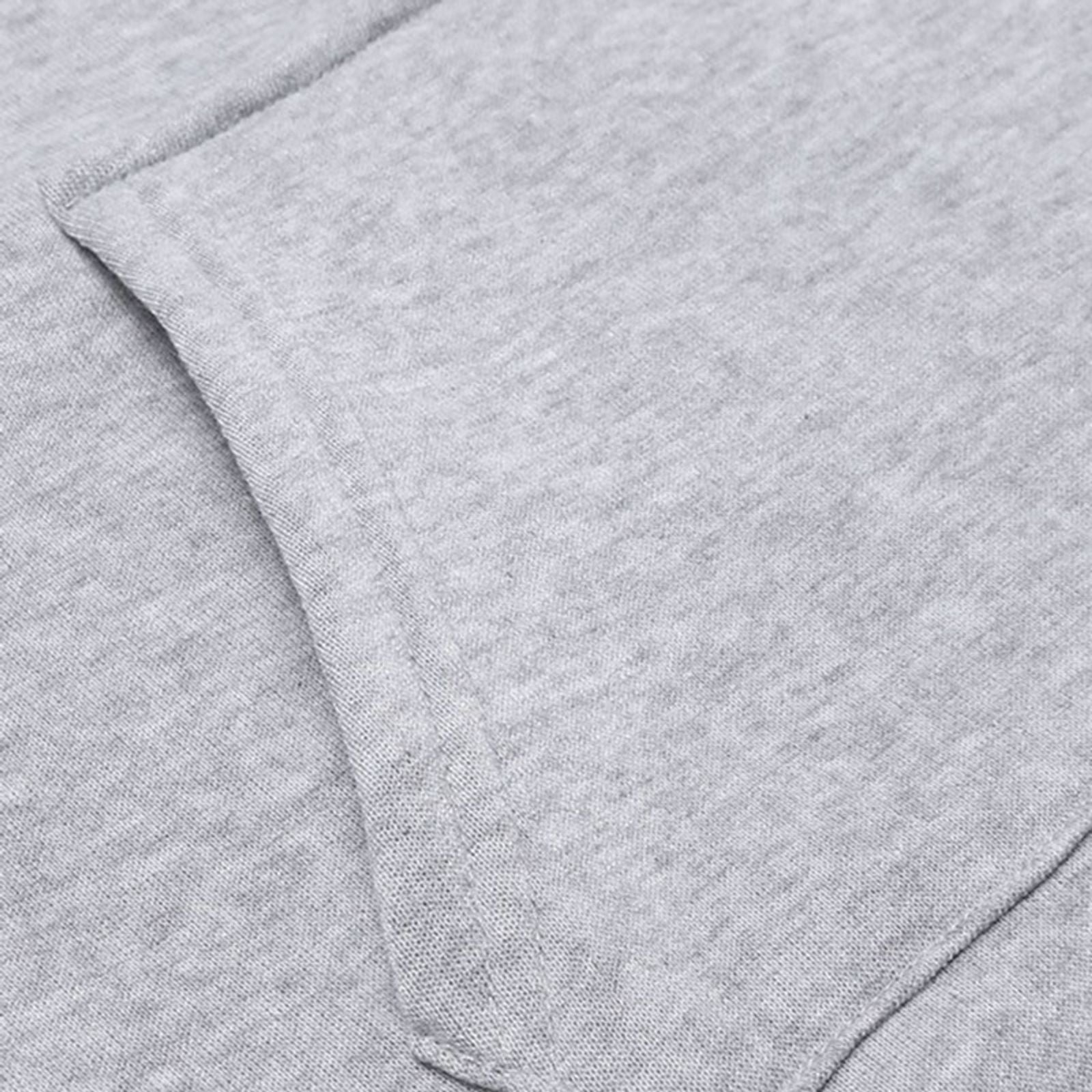 Women’s Hooded Knee-Length Pocket Dress - Casual Warm Sweatshirt