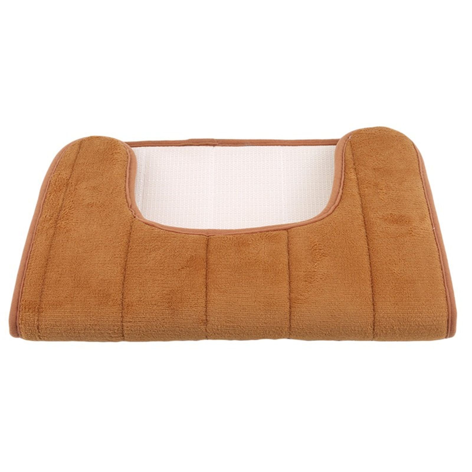 U-Shaped Water Absorbing Bathroom Mats