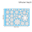 Winter Snow Flakes Window Clings Decals