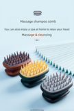 Scalp Massager and Hair Growth Silicone Brush