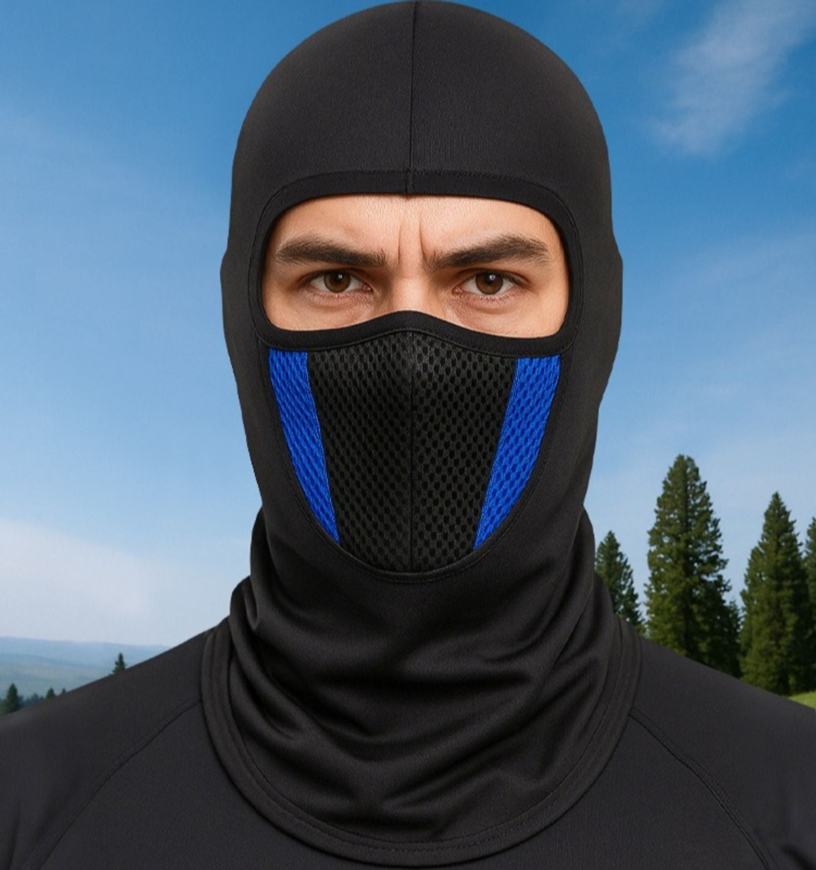 UV Protection Cycling Balaclava Mask - Breathable Full Face Hood