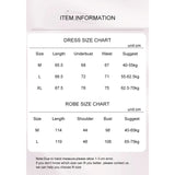 Rebeyuli Women's Leopard Print Velvet Lingerie Dress Set