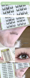 Large-capacity Glue-free False Eyelashes - Sunflower C Curl