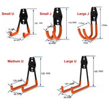 Heavy Duty Metal Wall Mount Bicycle Hanger Hooks