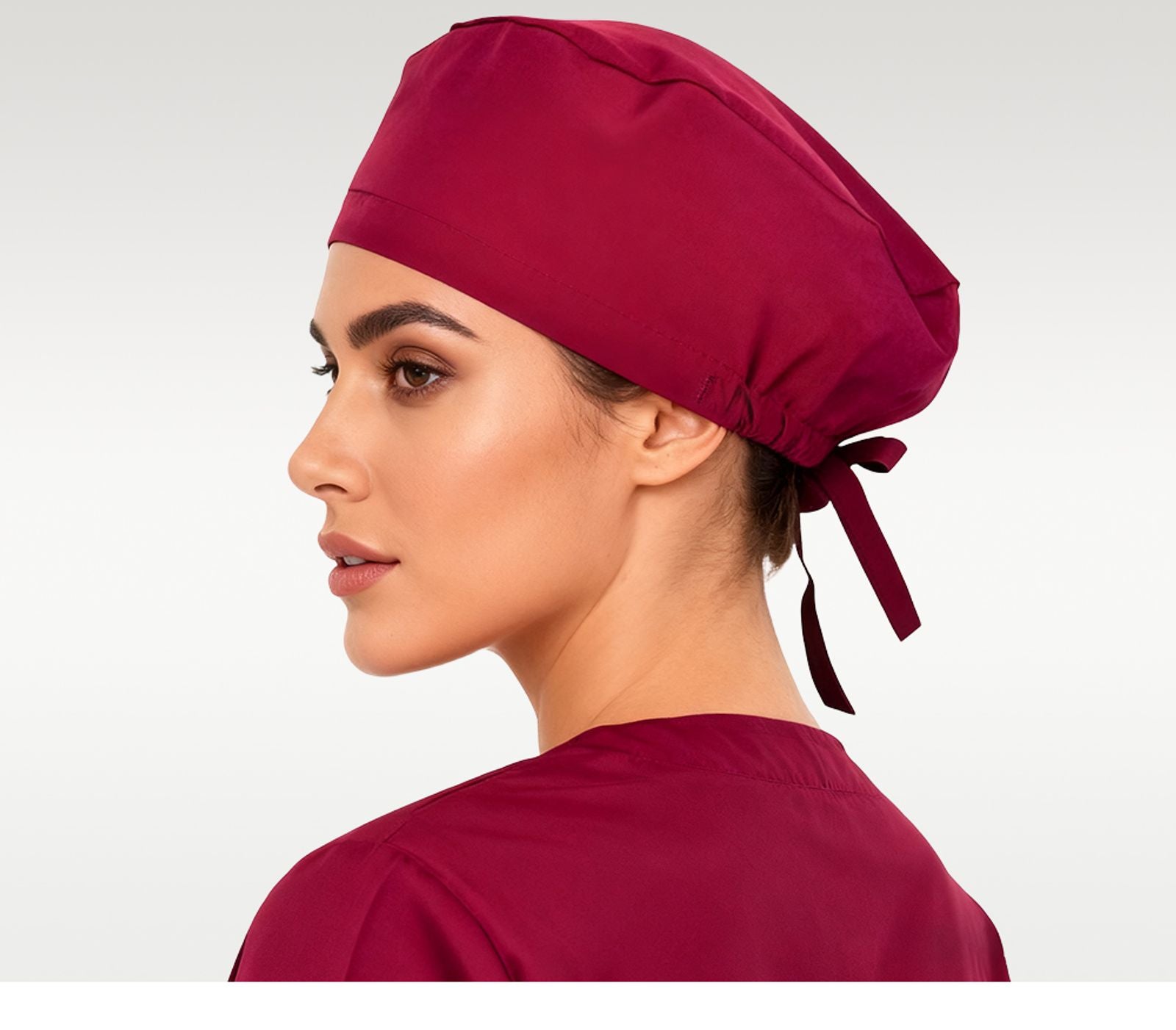Solid Color Stretch Women’s Nurses Working Hats