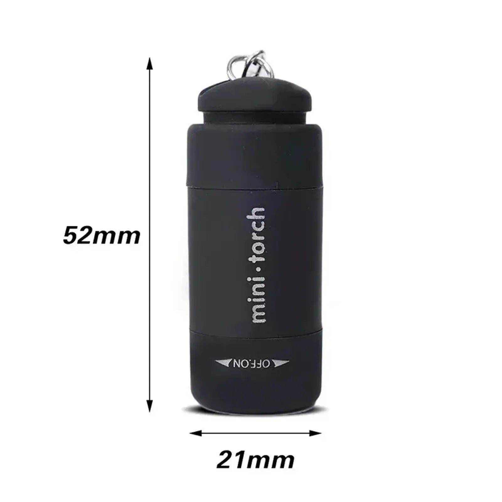 LED Micro Pocket Flashlight - USB Rechargeable & Waterproof