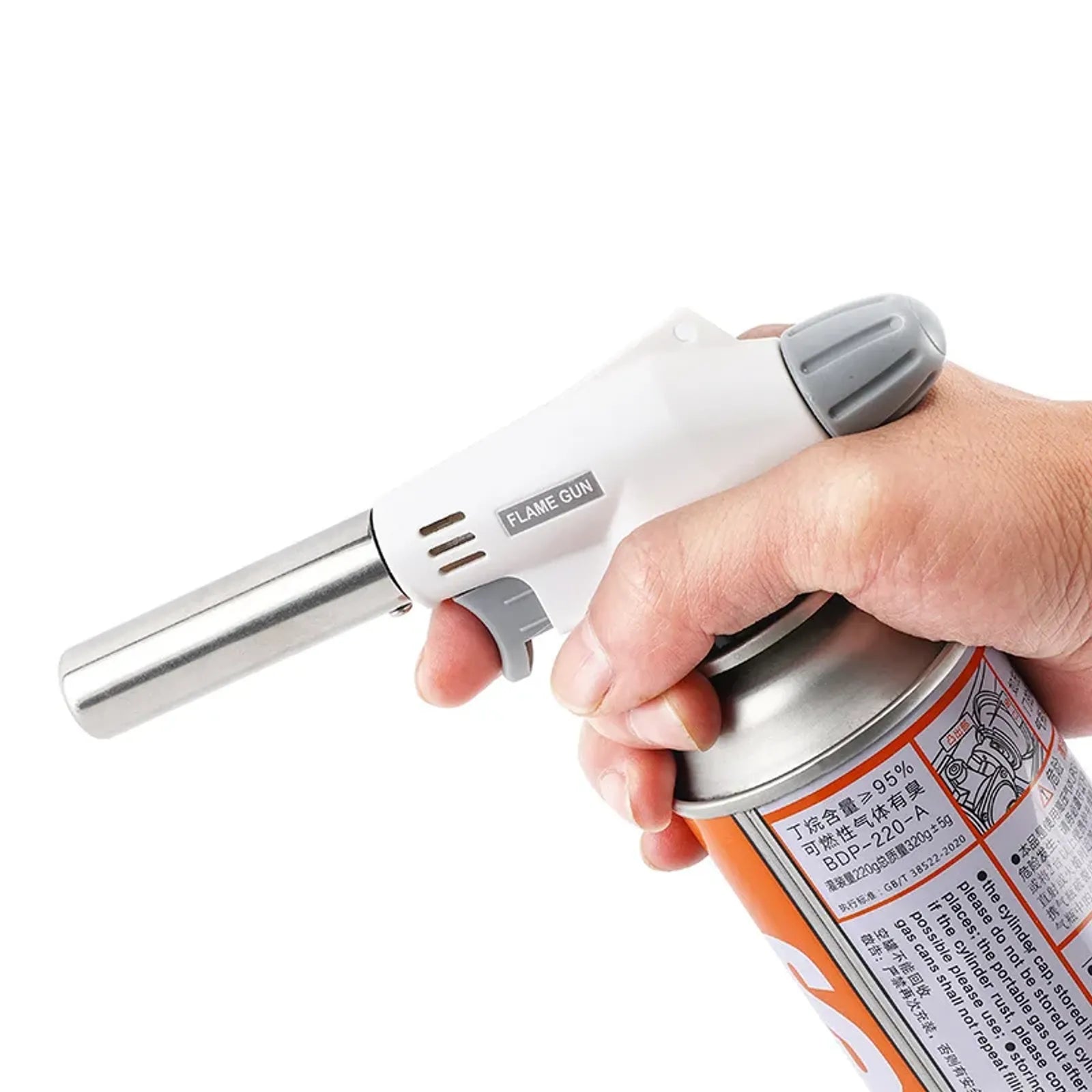 AutoIgnition Butane Gas Torch for Cooking and Camping