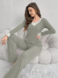 Warm Winter Pajama Set for Women