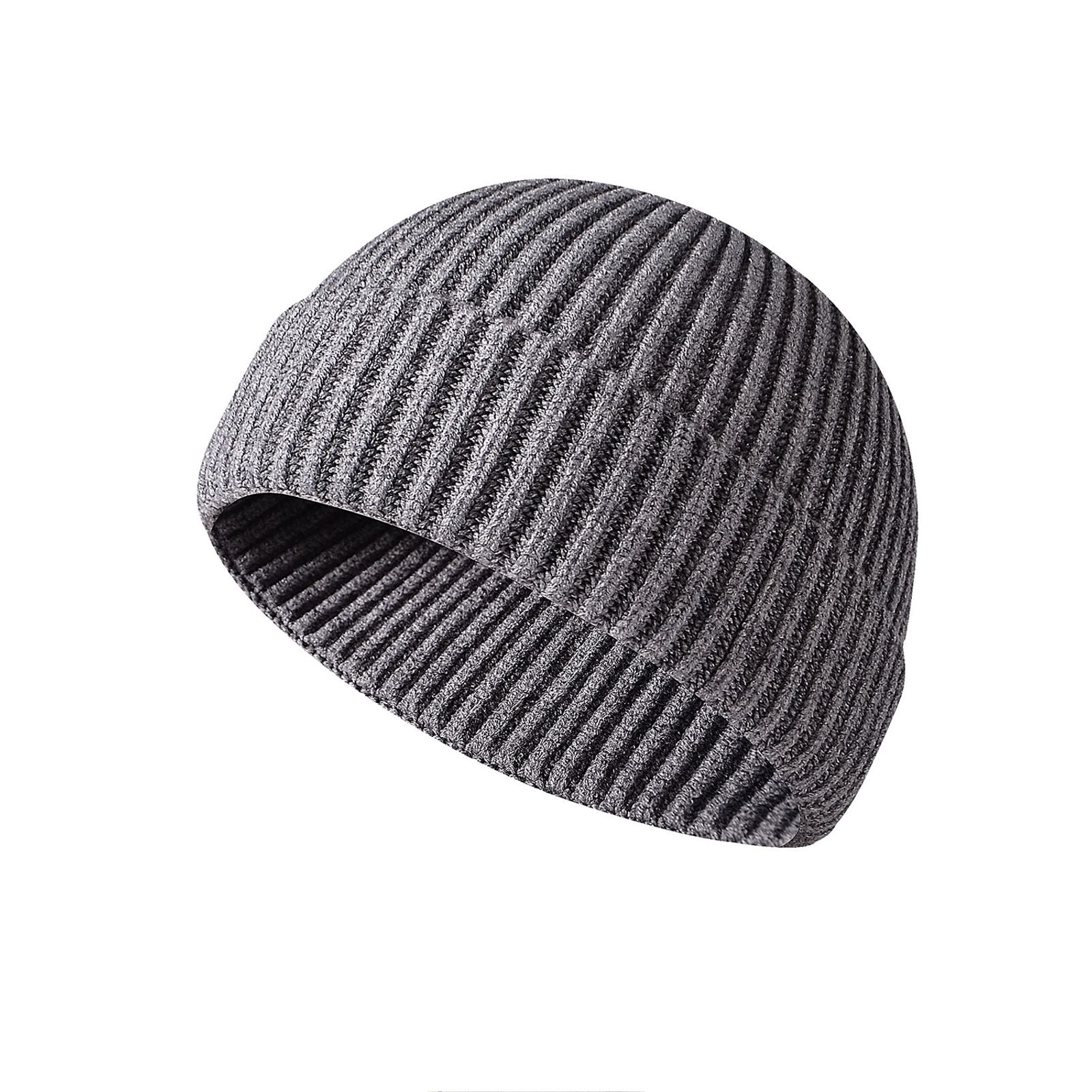 Unisex Solid Color Winter Knit Cap