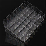 Clear Lipstick Stand Case Makeup Organizer