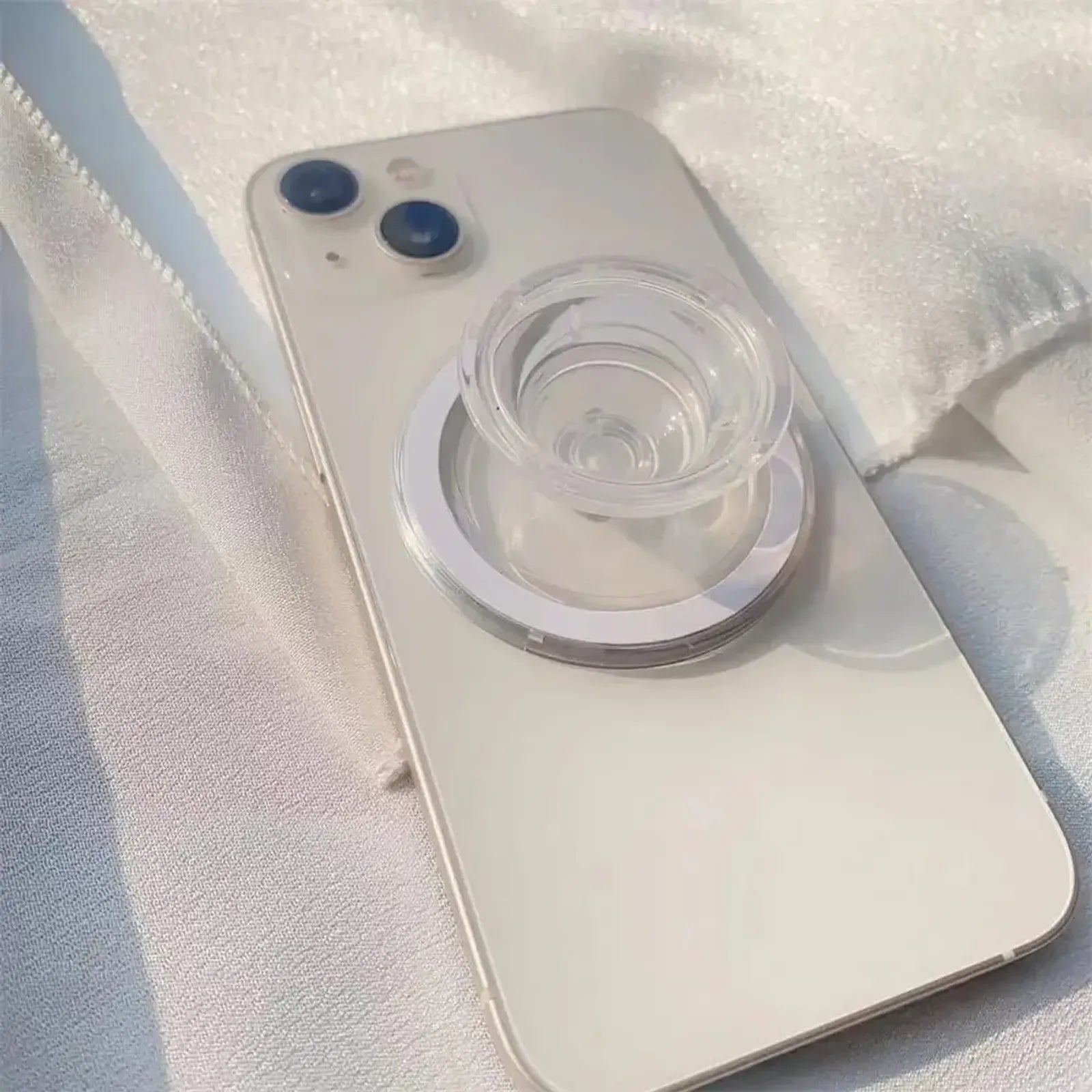 Magnetic Folding Phone Grip Holder for iPhone and Samsung