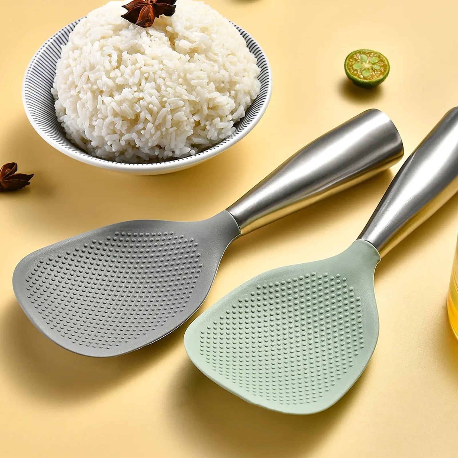 Silicone Non-Stick Cooking Spoon - High-Temperature Resistant
