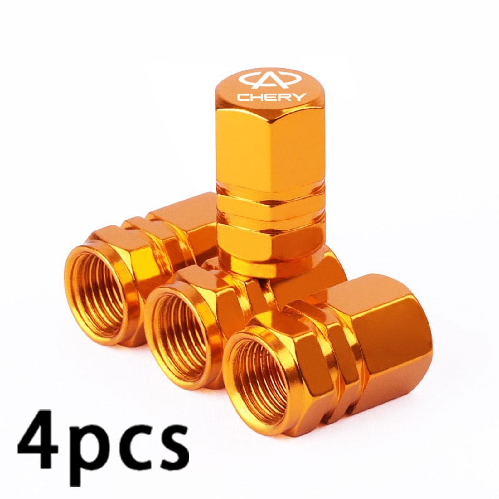4PCS Colorful Tire Valve Caps for CHERY Vehicles