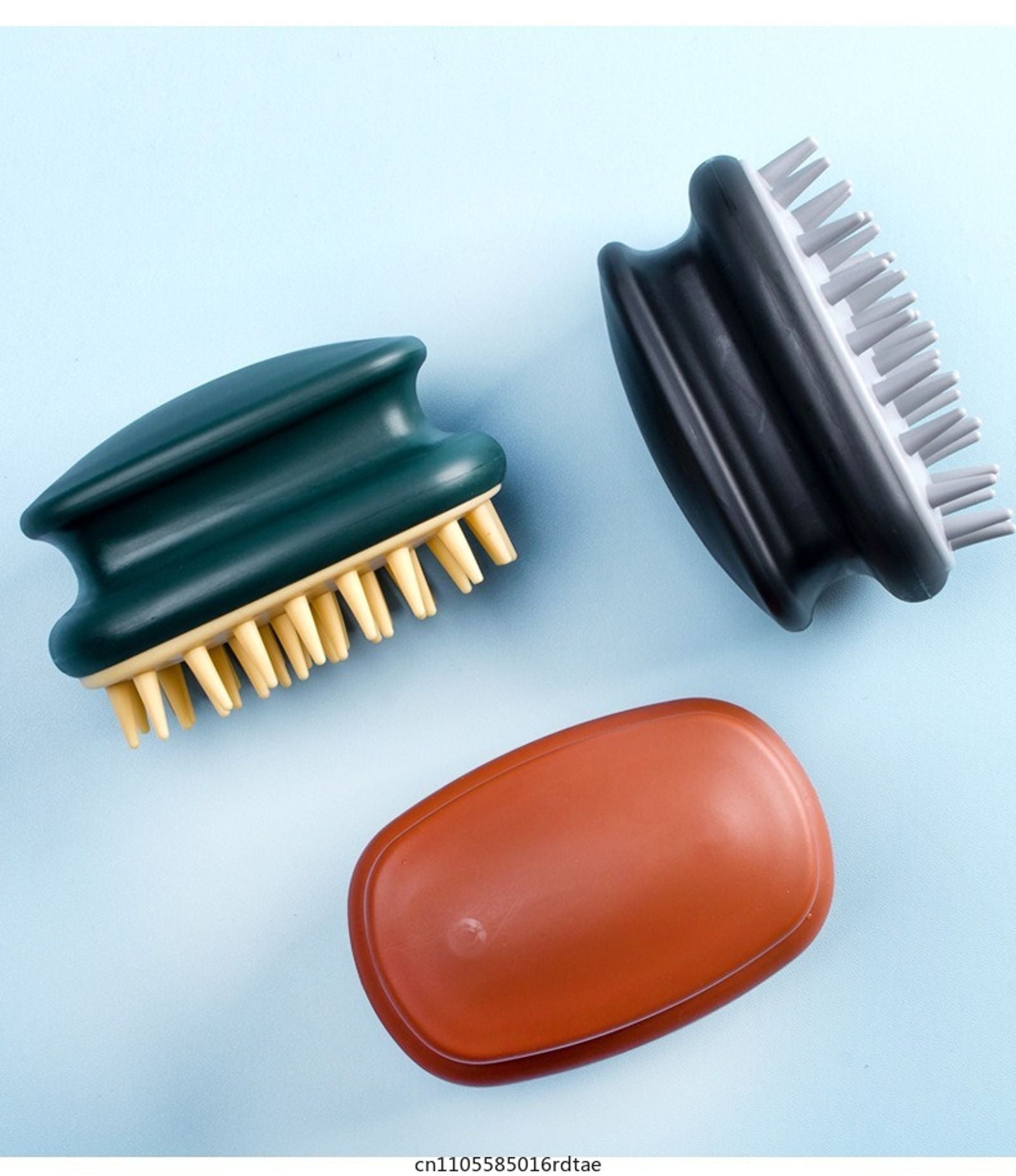 Scalp Massager and Hair Growth Silicone Brush